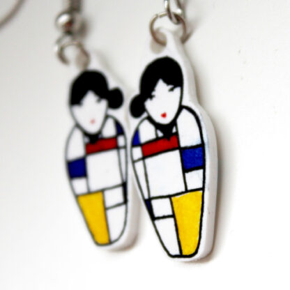 Kokeshi: Mondrian